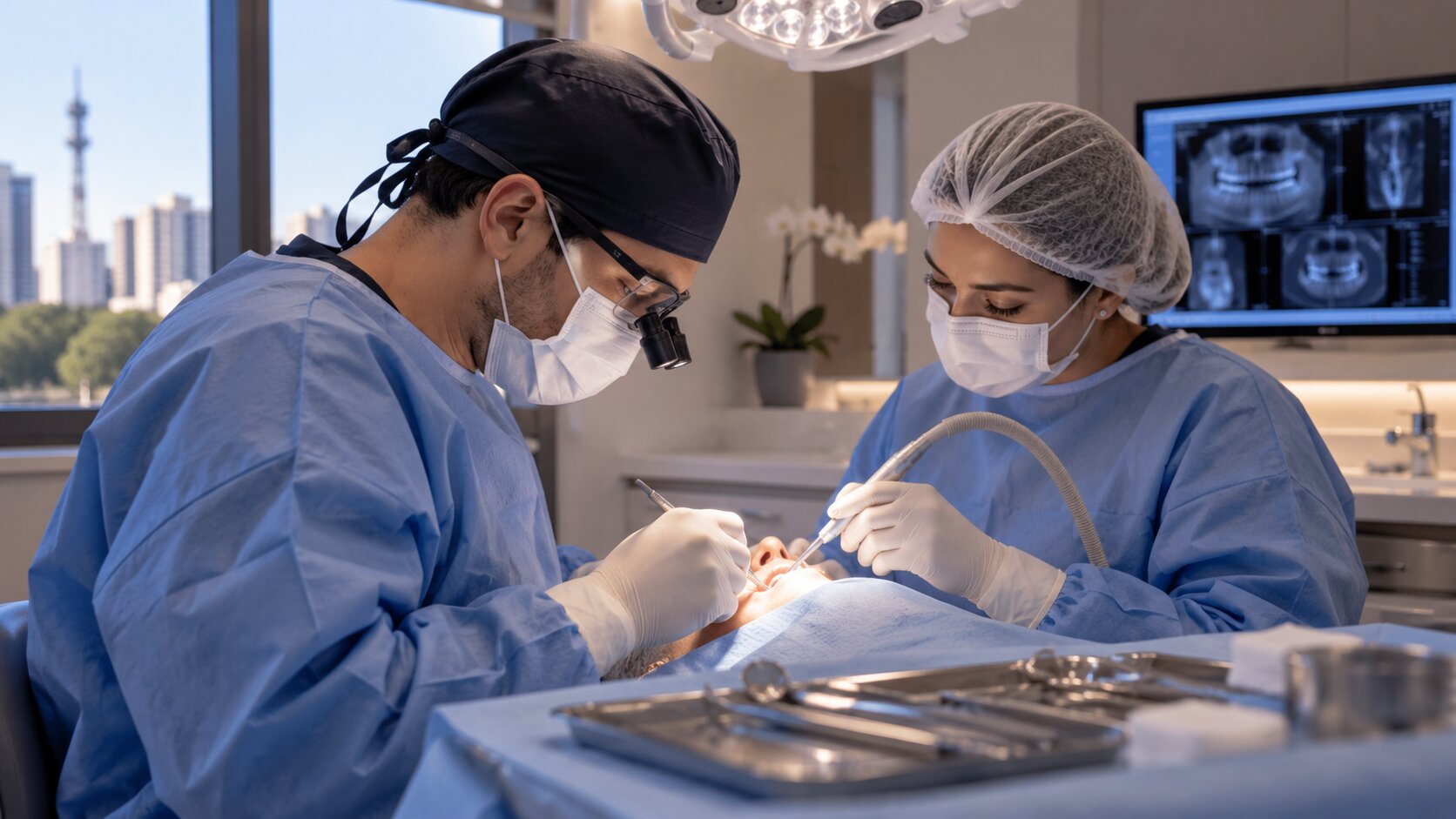 Imagem educativa relacionada a cirurgias odontológicas